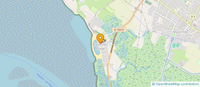 localisation de l'entreprise MADAME ALEXANDRA VIOLLET  MARENNES-HIERS-BROUAGE