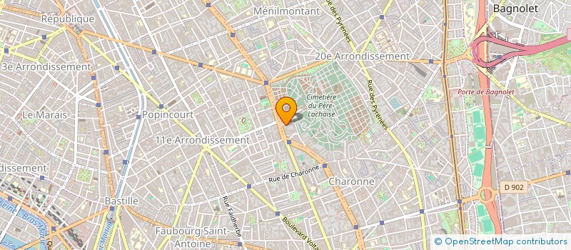 localisation de l'entreprise MADAME ALEXANDRA VISSAC  PARIS