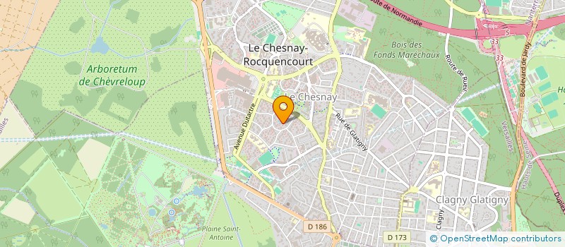 localisation de l'entreprise MADAME ALEXANDRA VIVERGE à LE CHESNAY-ROCQUENCOURT