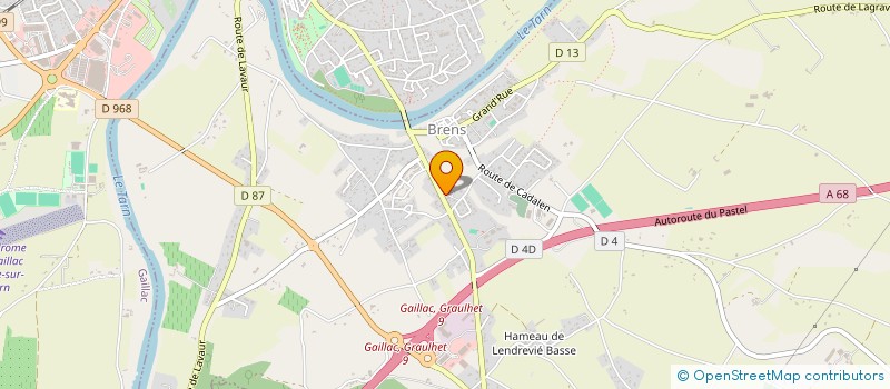 localisation de l'entreprise MADAME ALEXANDRA VORSANGER  BRENS