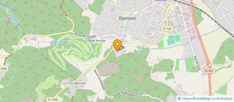 localisation de l'entreprise MADAME ALEXANDRA WA KABAMBI  DOMONT