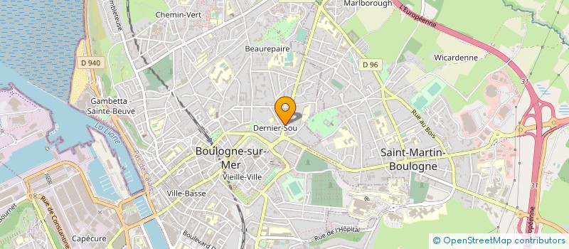 localisation de l'entreprise MADAME ALEXANDRA WACQUET à BOULOGNE-SUR-MER