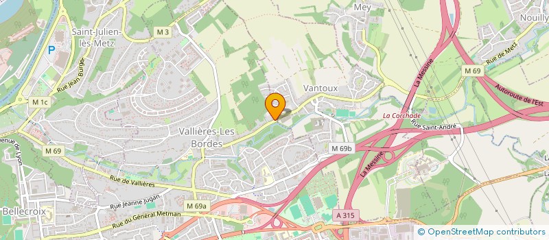 localisation de l'entreprise MADAME ALEXANDRA WEBER à METZ