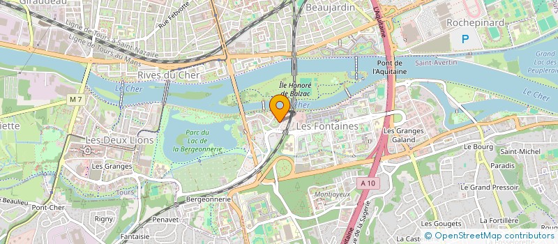 localisation de l'entreprise MADAME ALEXANDRA WEIL  TOURS