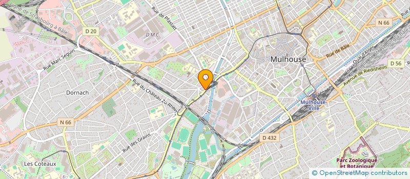 localisation de l'entreprise MADAME ALEXANDRA WEISBECK  MULHOUSE