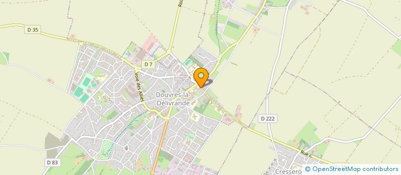 localisation de l'entreprise MADAME ALEXANDRA WEISSLOCKER  DOUVRES-LA-DELIVRANDE