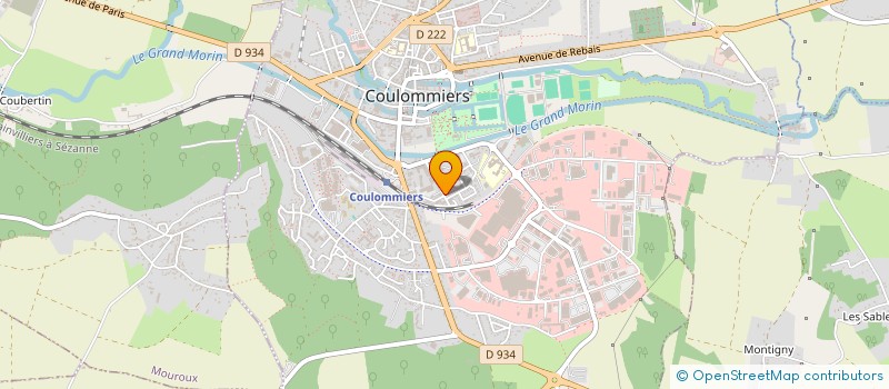 localisation de l'entreprise MADAME ALEXANDRA WERR à COULOMMIERS