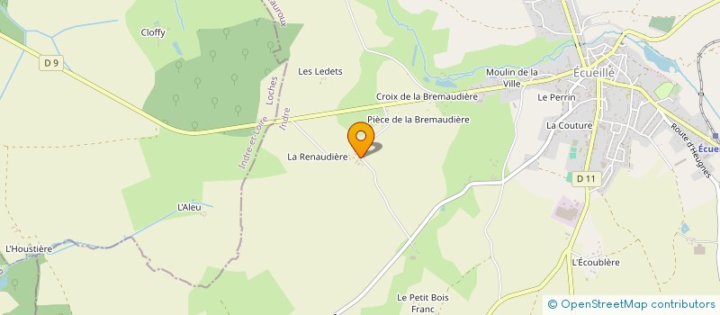 localisation de l'entreprise MADAME ALEXANDRA WESTON à ECUEILLE