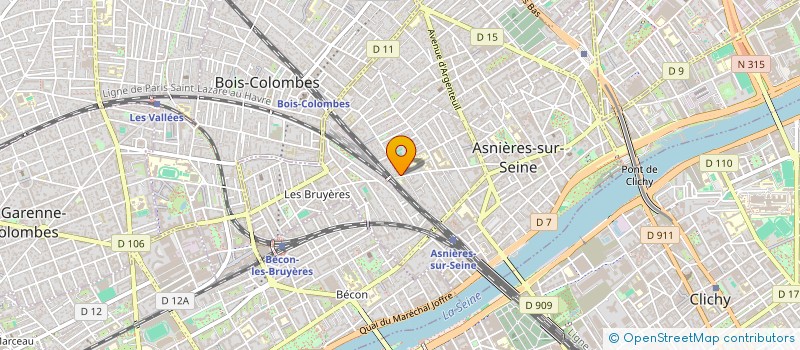 localisation de l'entreprise MADAME ALEXANDRA WINTHER à ASNIERES-SUR-SEINE