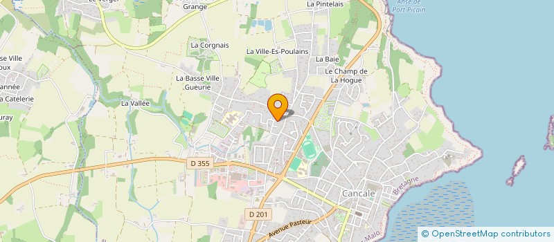 localisation de l'entreprise MADAME ALEXANDRA WITTKOTTER à CANCALE