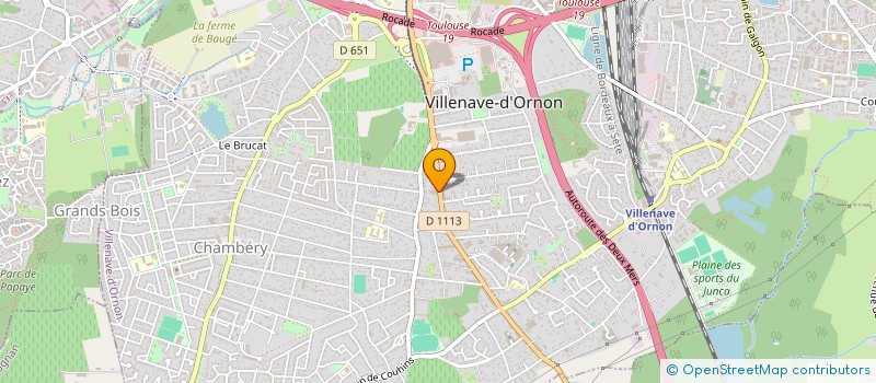 localisation de l'entreprise MADAME ALEXANDRA ZANCAN  VILLENAVE-D'ORNON