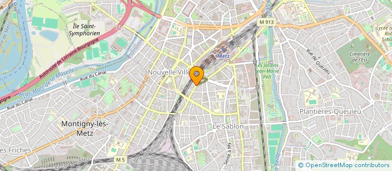 localisation de l'entreprise MADAME ALEXANDRA ZIMMER  METZ