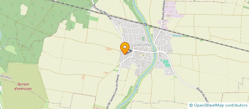 localisation de l'entreprise MADAME ALEXANDRA ZINS  SUNDHOFFEN