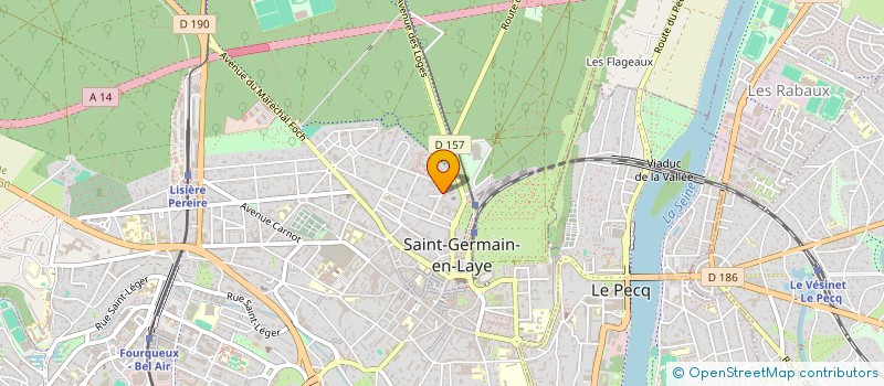 localisation de l'entreprise MADAME ALEXANDRA ZVEREVA à SAINT-GERMAIN-EN-LAYE