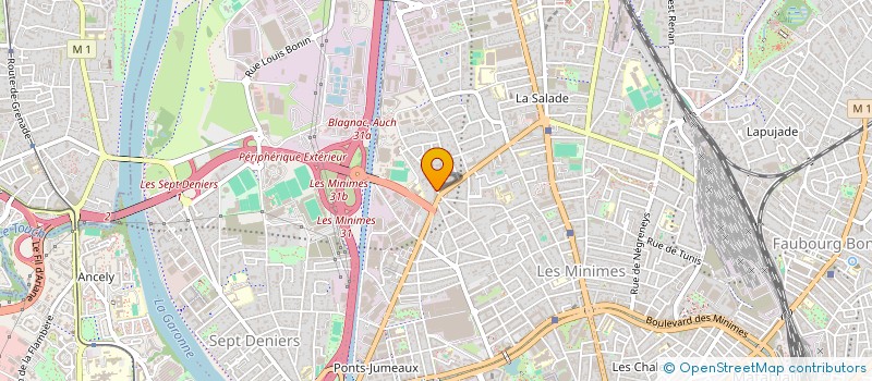 localisation de l'entreprise MADAME ALEXANDRE LEVEUGLE à TOULOUSE