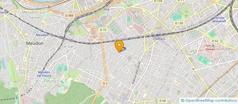localisation de l'entreprise MADAME ALEXANDRE LLERENA  CLAMART