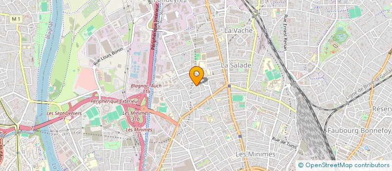 localisation de l'entreprise MADAME ALEXANDRE PANCAMO à TOULOUSE