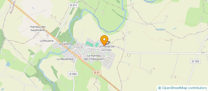 localisation de l'entreprise MADAME ALEXANDRIE BAFFOU  FORCE