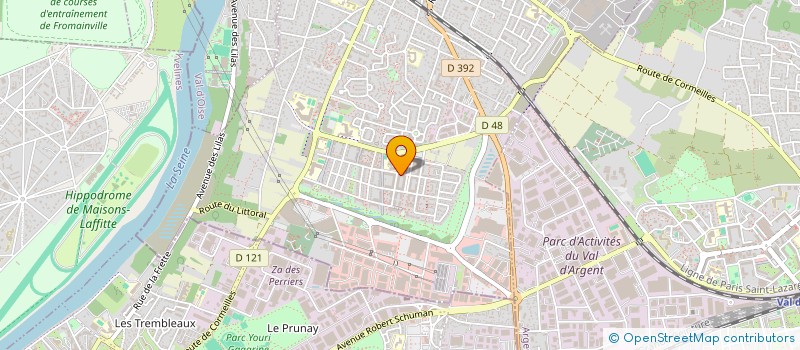 localisation de l'entreprise MADAME ALEXANDRIE DELOBELLE à CORMEILLES-EN-PARISIS