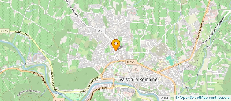 localisation de l'entreprise MADAME ALEXANDRIE VILETTE  VAISON-LA-ROMAINE