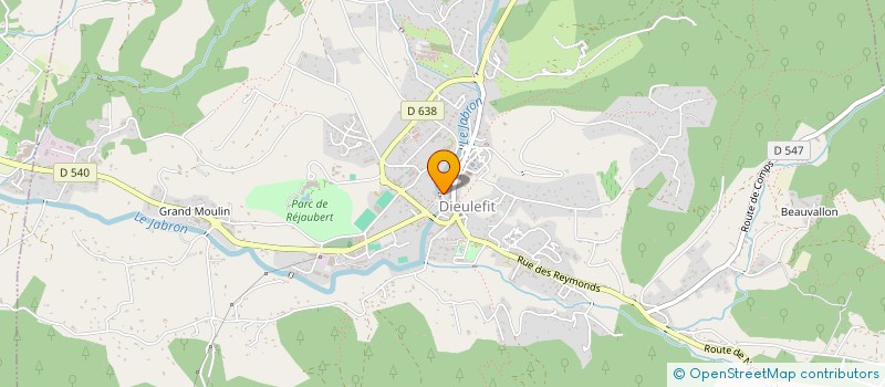 localisation de l'entreprise MADAME ALEXANDRINE AIME à DIEULEFIT