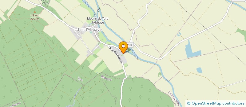 localisation de l'entreprise MADAME ALEXANDRINE CARD  TART