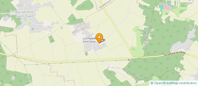 localisation de l'entreprise MADAME ALEXANDRINE CAUDEVELLE  BOIS-JEROME-SAINT-OUEN