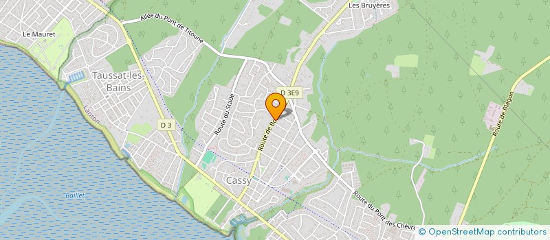 localisation de l'entreprise MADAME ALEXANDRINE CHAMOULEAU  LANTON