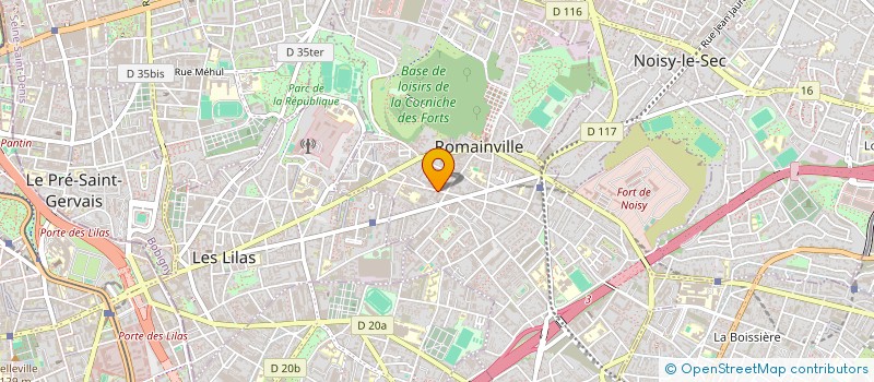 localisation de l'entreprise MADAME ALEXANDRINE CHAUSSEZ à ROMAINVILLE