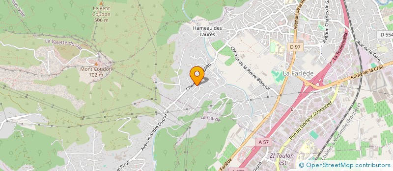 localisation de l'entreprise MADAME ALEXANDRINE DA CUNHA  LA VALETTE-DU-VAR