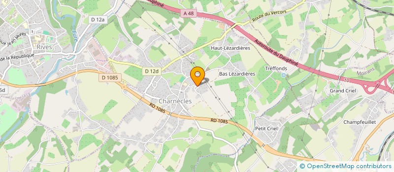 localisation de l'entreprise MADAME ALEXANDRINE FERNANDEZ  CHARNECLES