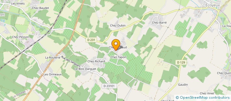 localisation de l'entreprise MADAME ALEXANDRINE FETAT  ECOYEUX