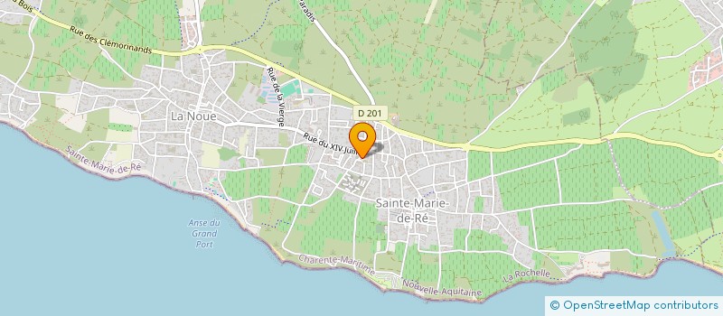 localisation de l'entreprise MADAME ALEXANDRINE FOURNAND  SAINTE-MARIE-DE-RE