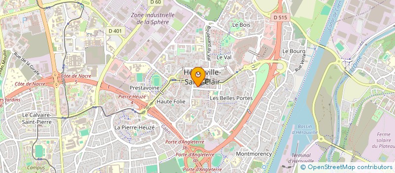 localisation de l'entreprise MADAME ALEXANDRINE GUILLAUME  HEROUVILLE-SAINT-CLAIR