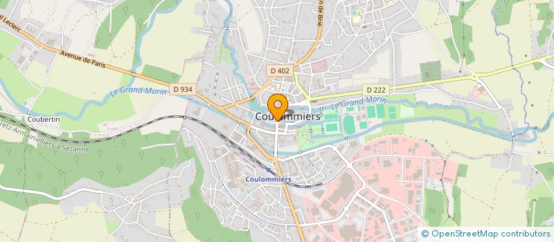 localisation de l'entreprise MADAME ALEXANDRINE GUILLOCHON à COULOMMIERS