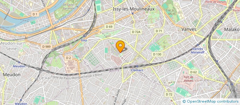 localisation de l'entreprise MADAME ALEXANDRINE HONORE à ISSY-LES-MOULINEAUX