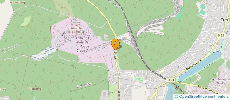 localisation de l'entreprise MADAME ALEXANDRINE LAISSAOUI  CREUTZWALD