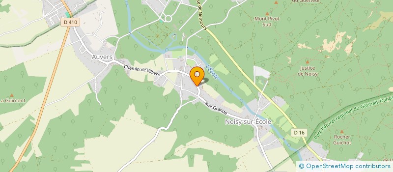 localisation de l'entreprise MADAME ALEXANDRINE MEUNIER  NOISY-SUR-ECOLE