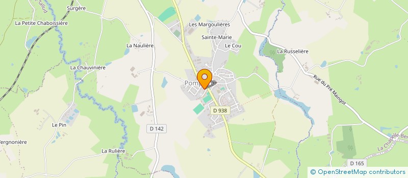 localisation de l'entreprise MADAME ALEXANDRINE MIGEON  POMPAIRE