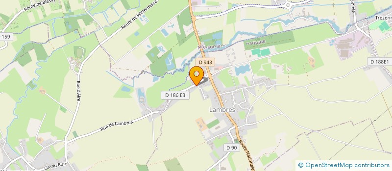 localisation de l'entreprise MADAME ALEXANDRINE MOUTON  LAMBRES