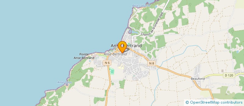 localisation de l'entreprise MADAME ALEXANDRINE ROSELE à ANSE-BERTRAND