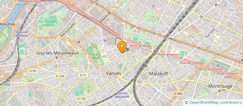 localisation de l'entreprise MADAME ALEXANDRINE SERRE à VANVES