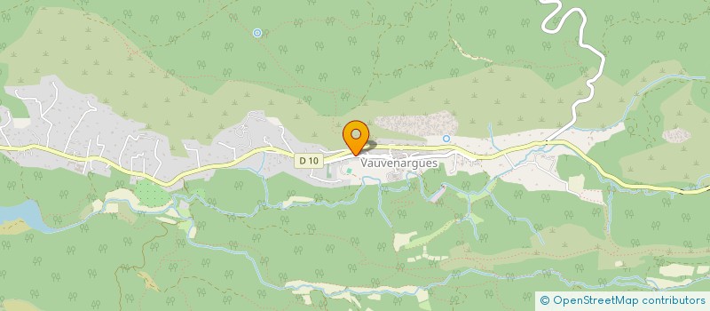 localisation de l'entreprise MADAME ALEXANDRINE SERVEL  VAUVENARGUES