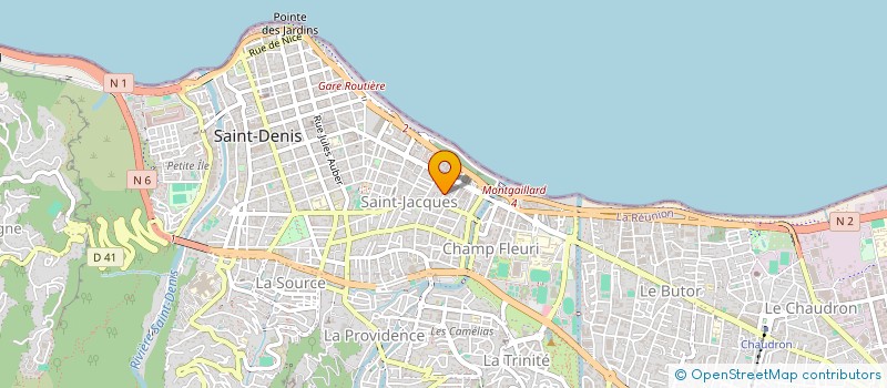 localisation de l'entreprise MADAME ALEXANDRINE ZAFINONTSOA à SAINT-DENIS