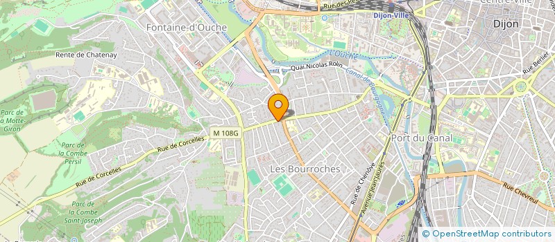 localisation de l'entreprise MADAME ALEXANE BECHE  DIJON