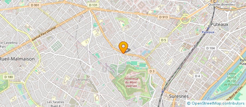 localisation de l'entreprise MADAME ALEXANE DESSEAUX  NANTERRE