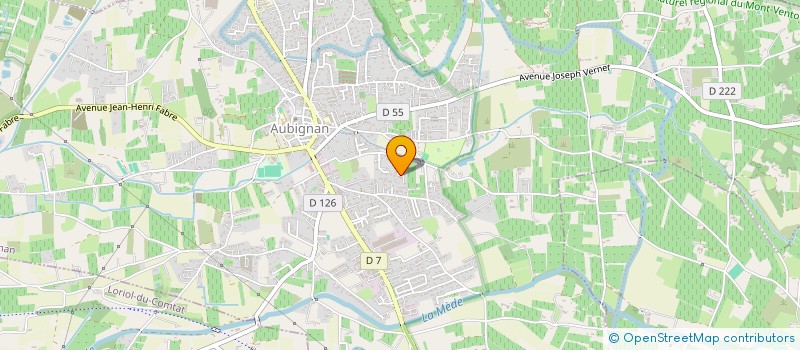 localisation de l'entreprise MADAME ALEXANE ESPOSITO  AUBIGNAN