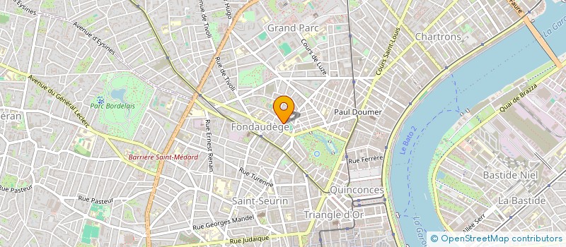 localisation de l'entreprise MADAME ALEXANE GARCIA  BORDEAUX