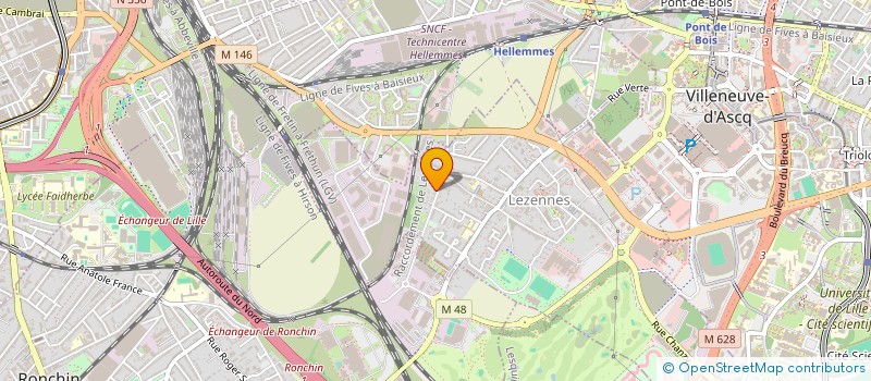 localisation de l'entreprise MADAME ALEXANE ISMEUR  LEZENNES