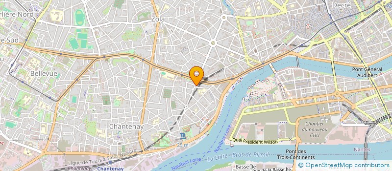 localisation de l'entreprise MADAME ALEXANE OWONO MENGUE à NANTES
